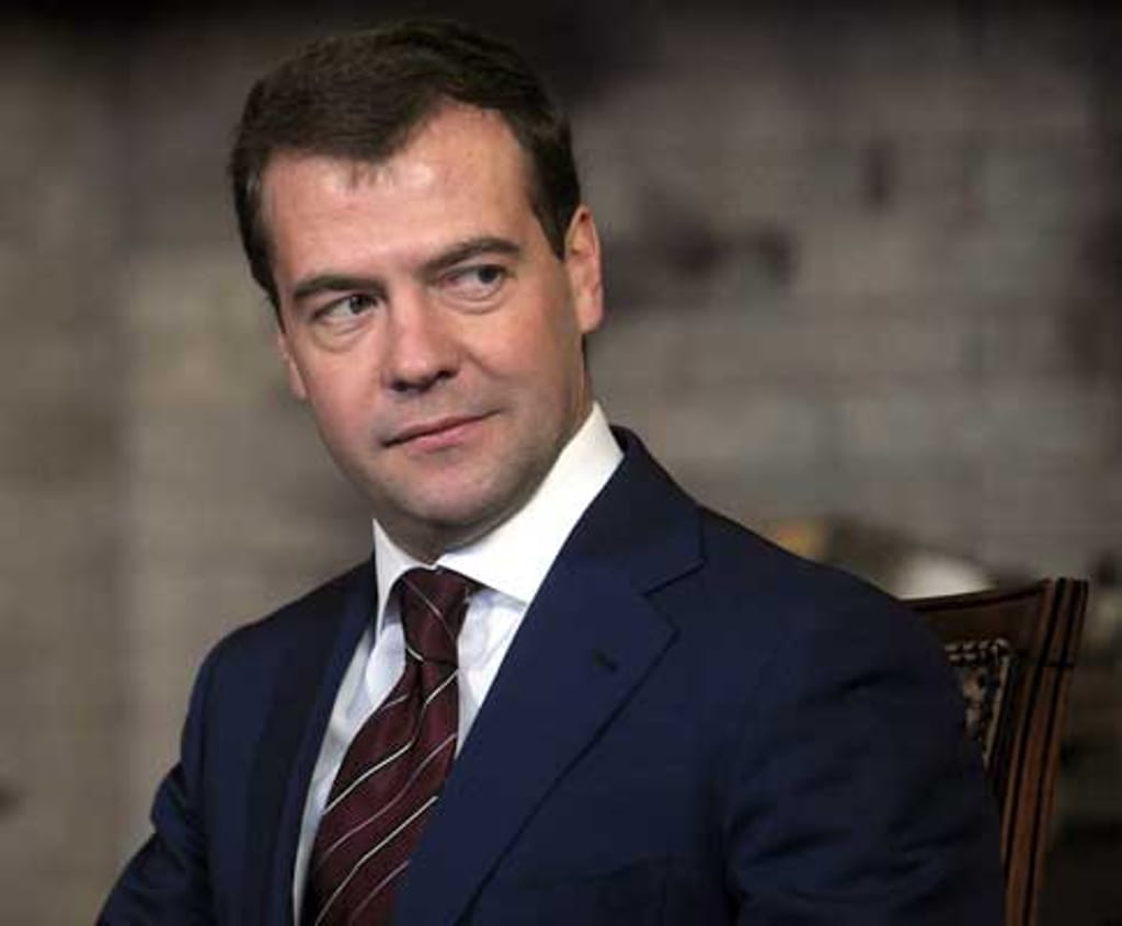 Dmitry Medvedev, presidente da Rússia