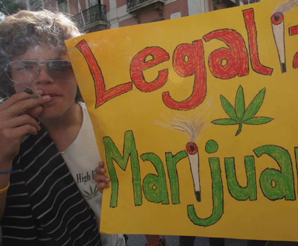 Marcha global pela legalização da Marijuana, em Lisboa