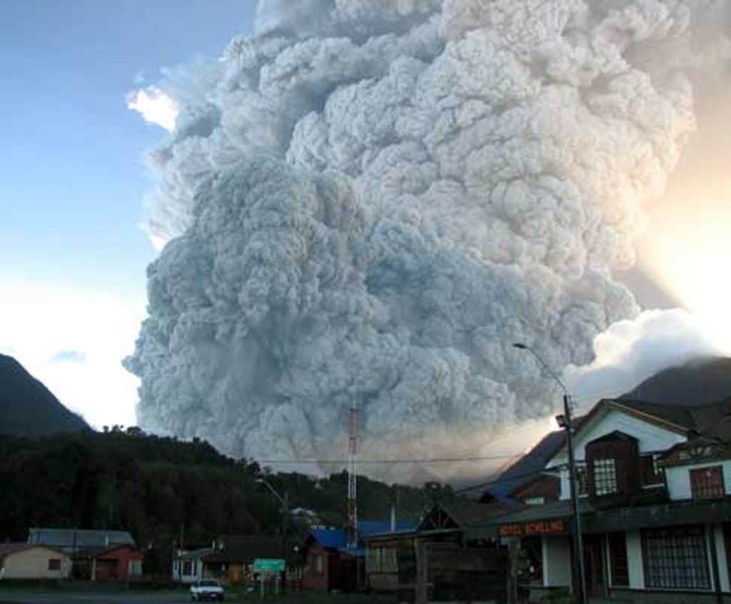 Erupção do Vulcão Chaiten