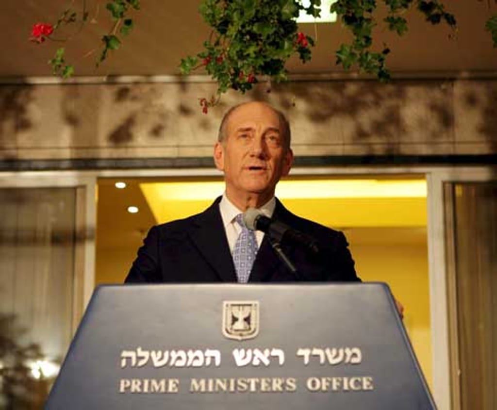Ehud Olmert [arquivo]