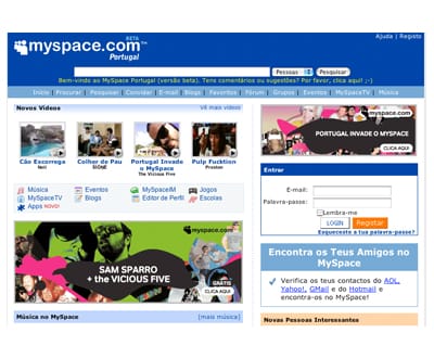 MySpace disponibiliza filme grátis - TVI