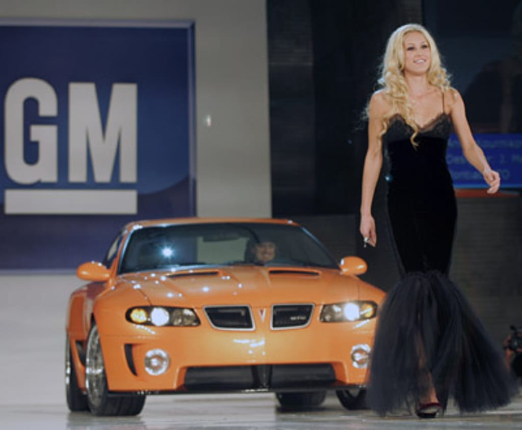 Anna Kournikova com a General Motors