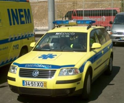 Peniche: cinco feridos ligeiros em despiste de autocarro - TVI