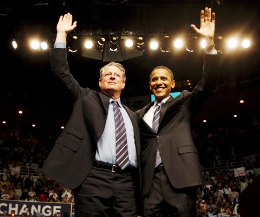 Al Gore apoia Barack Obama