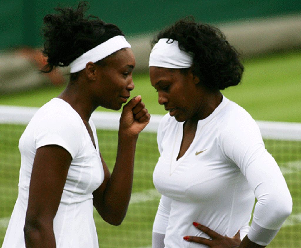 As irmãs Serena e Venus Williams