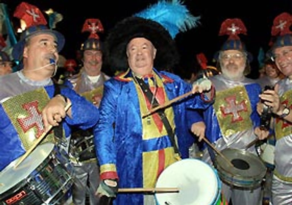 O inefável João Jardim, na noite do carnaval madeirense