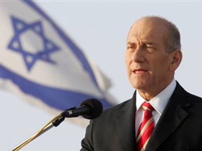 Olmert condena violência contra palestinianos - TVI