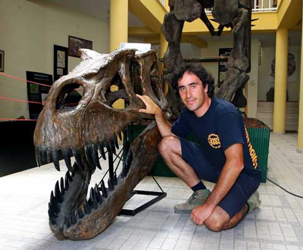 O Paleontólogo Octávio Mateus e sua nova descoberta