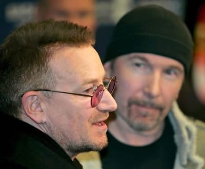 Bono e The Edge apresentam tema composto para «Spider-Man» - TVI