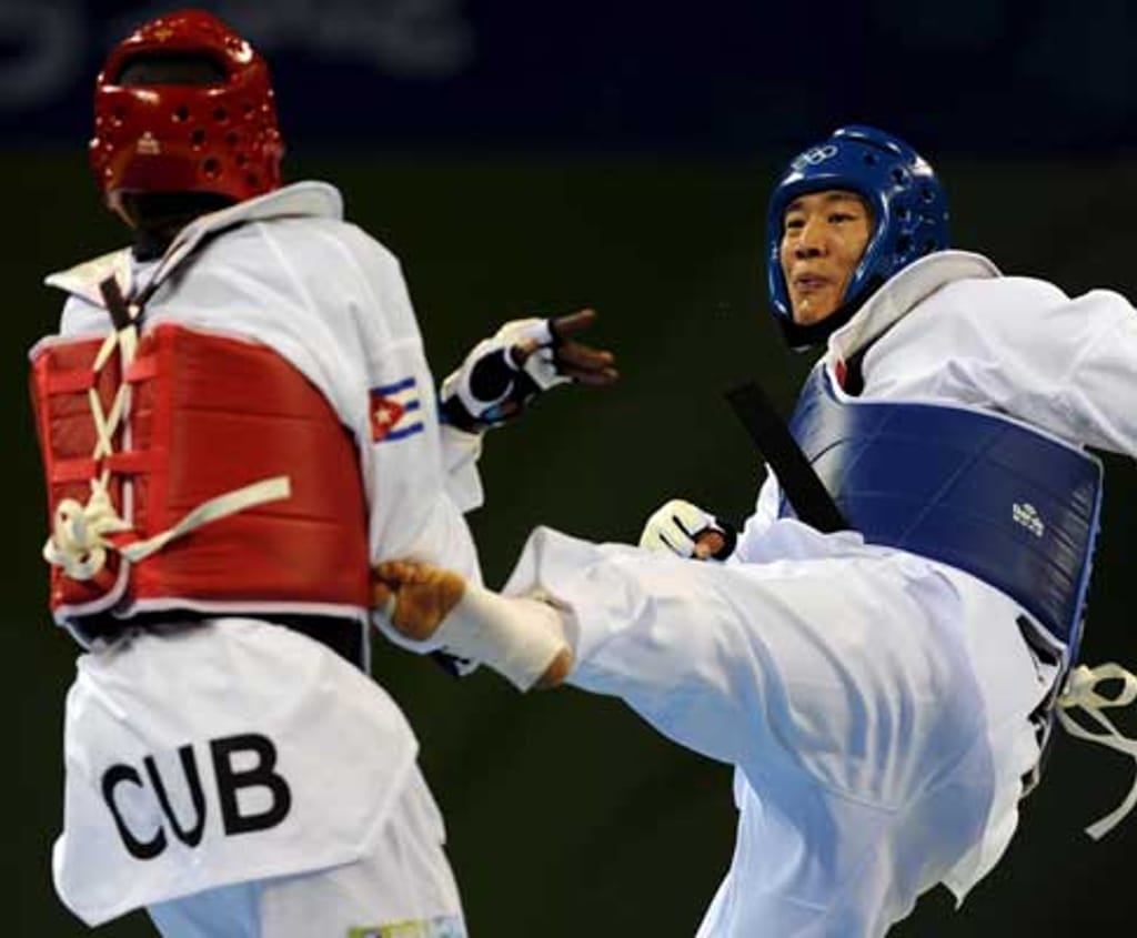 Taekwondo: o cubano agressor