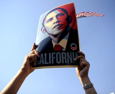 Quanto tempo para roubar um cartaz de Obama? (vídeo) - TVI