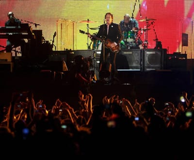 Músicas ao vivo de Paul McCartney no «Rock Band» - TVI