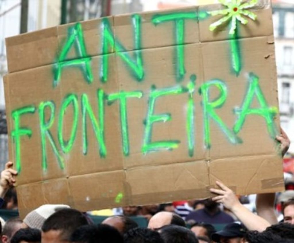 Manifestação de imigrantes em Lisboa