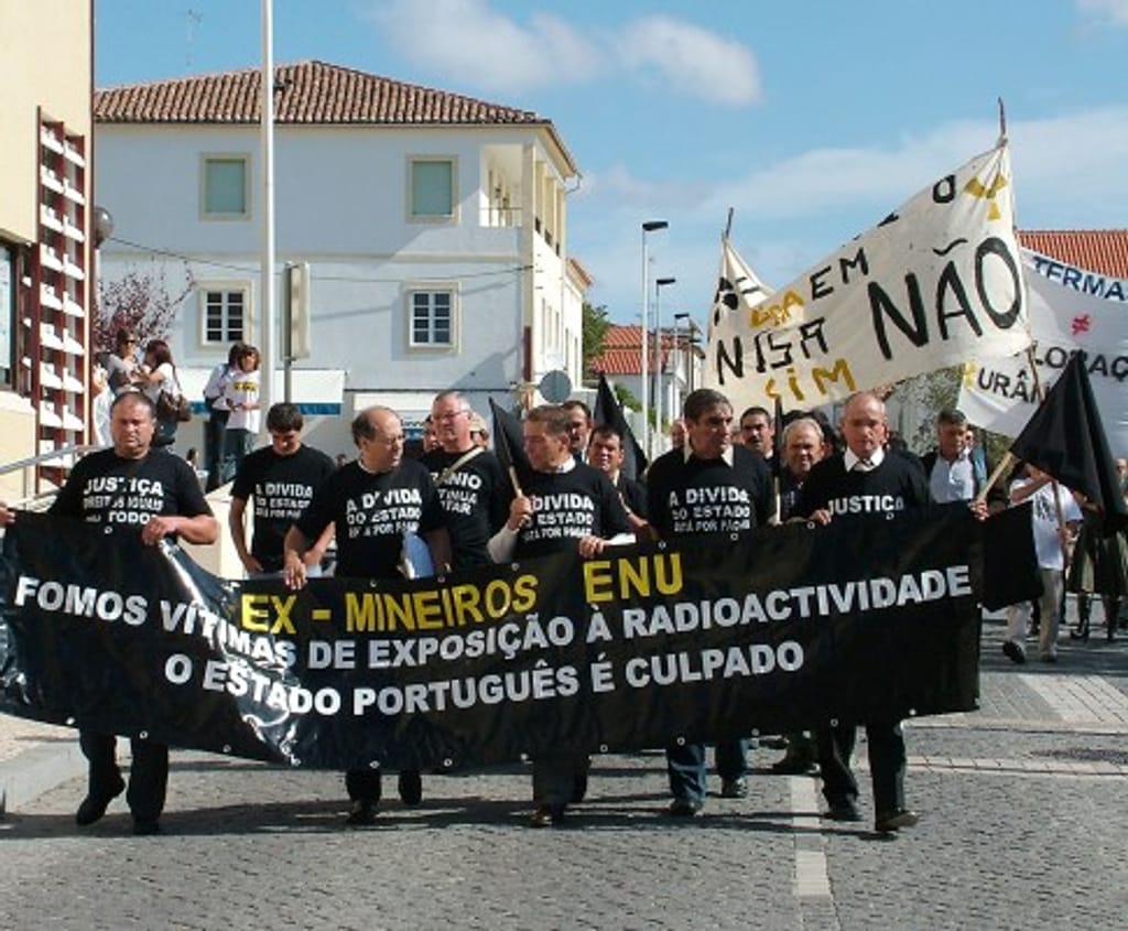 Protesto em Nisa contra exploração de urânio