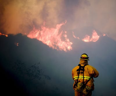 Pesadelo de chamas na Califórnia (fotos) - TVI