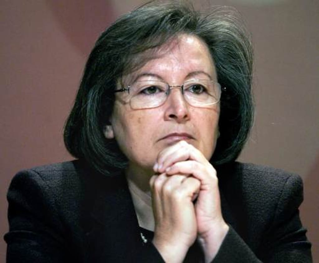 Ministra da Educação, Maria de Lurdes Rodrigues