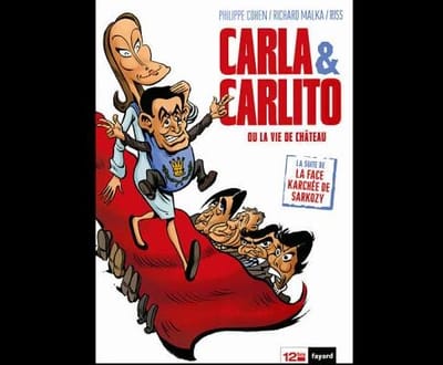 Bruni e Sarkozy em banda desenhada - TVI