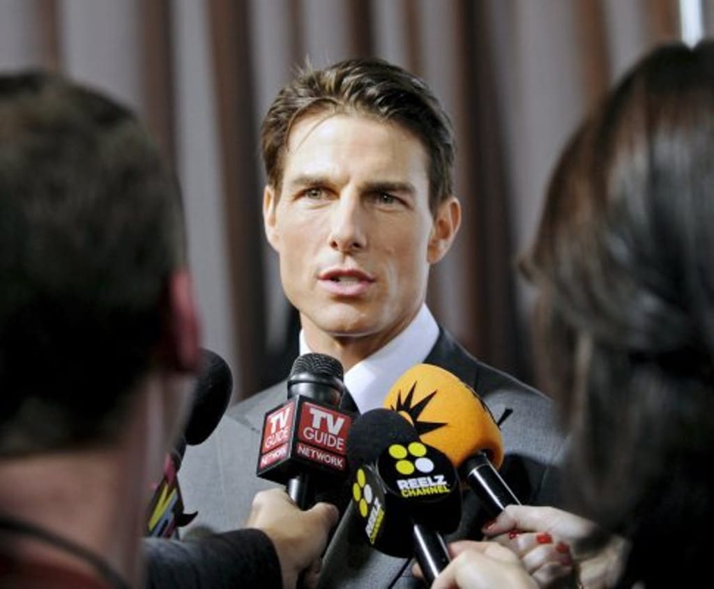 Tom Cruise na ante-estreia de Valkyrie, em Nova Iorque