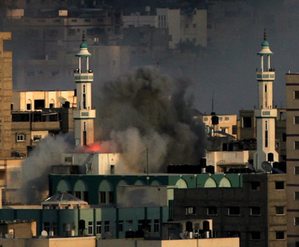Ataques israelitas em Gaza