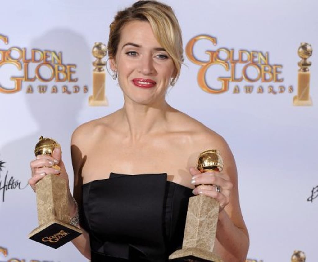 Kate Winslet na 66ª edição dos Globos de Ouro (Foto EPA)