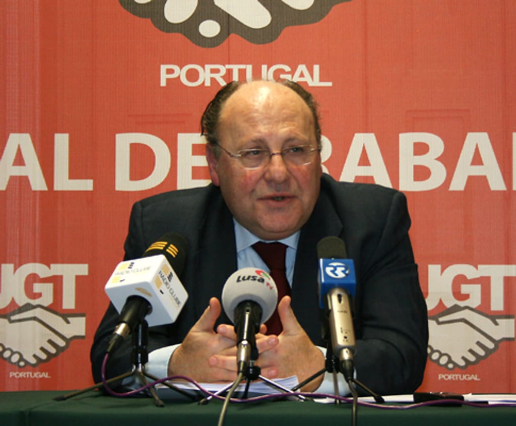 O Secretário-geral da UGT, João Proença