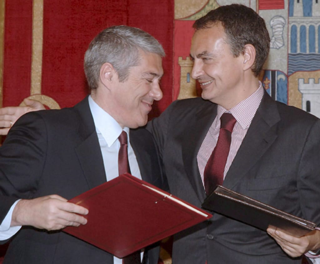 José Sócrates e Zapatero
