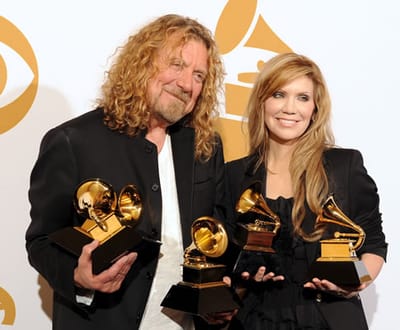 Robert Plant e Alison Krauss brilham nos Grammy (fotos) - TVI