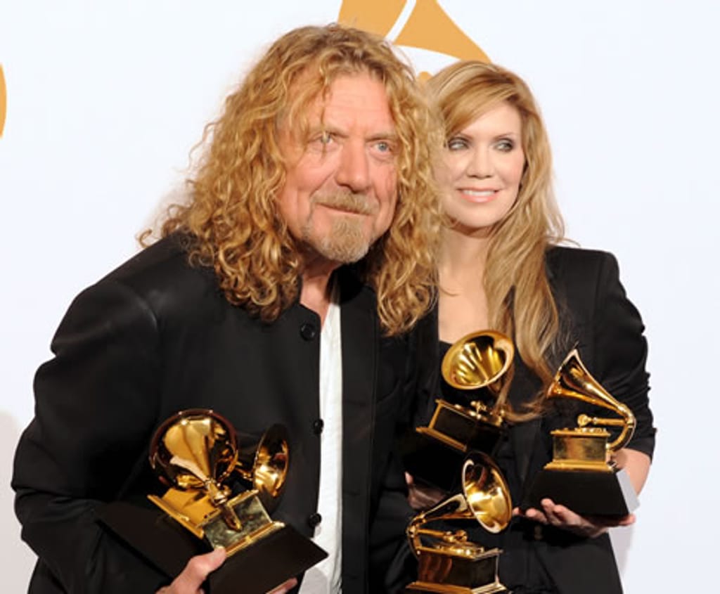 Robert Plant e Alison Krauss (EPA)