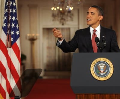 A primeira conferência de Obama na Casa Branca - TVI