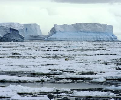 O misterioso som de um iceberg ao nascer - TVI