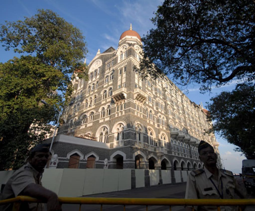 O hotel Taj Mahal, em Mumbai