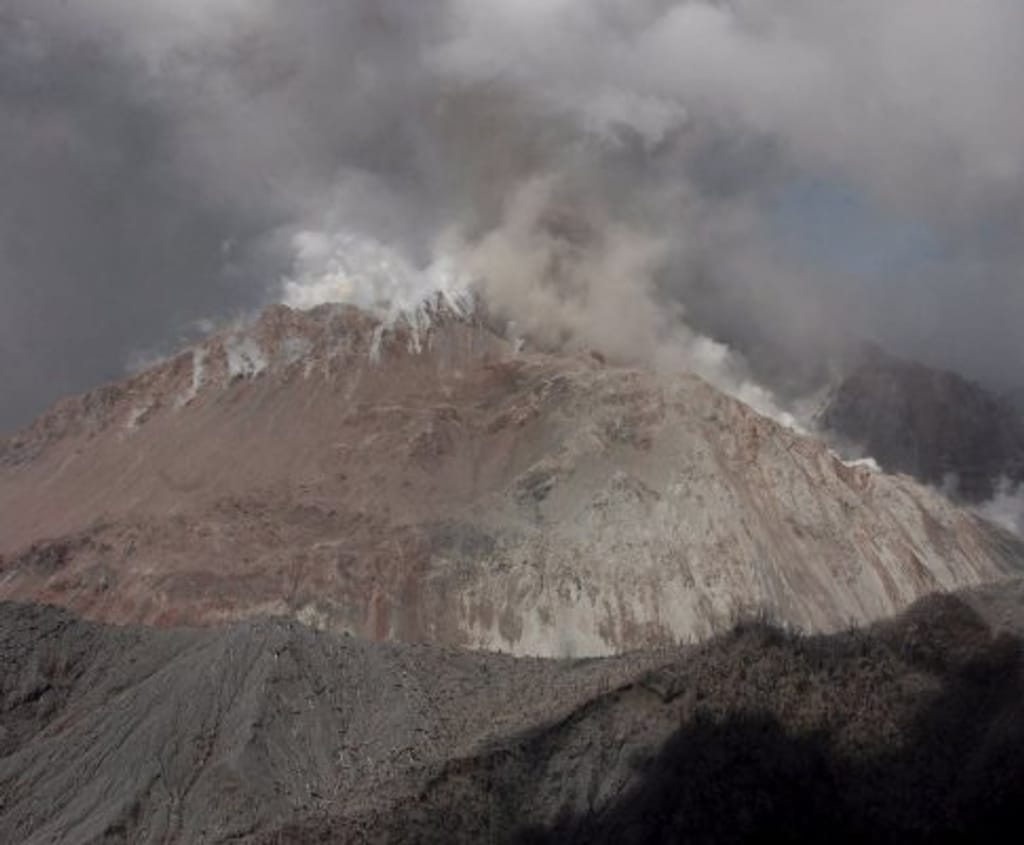 Vulcão Chaitén no Chile
