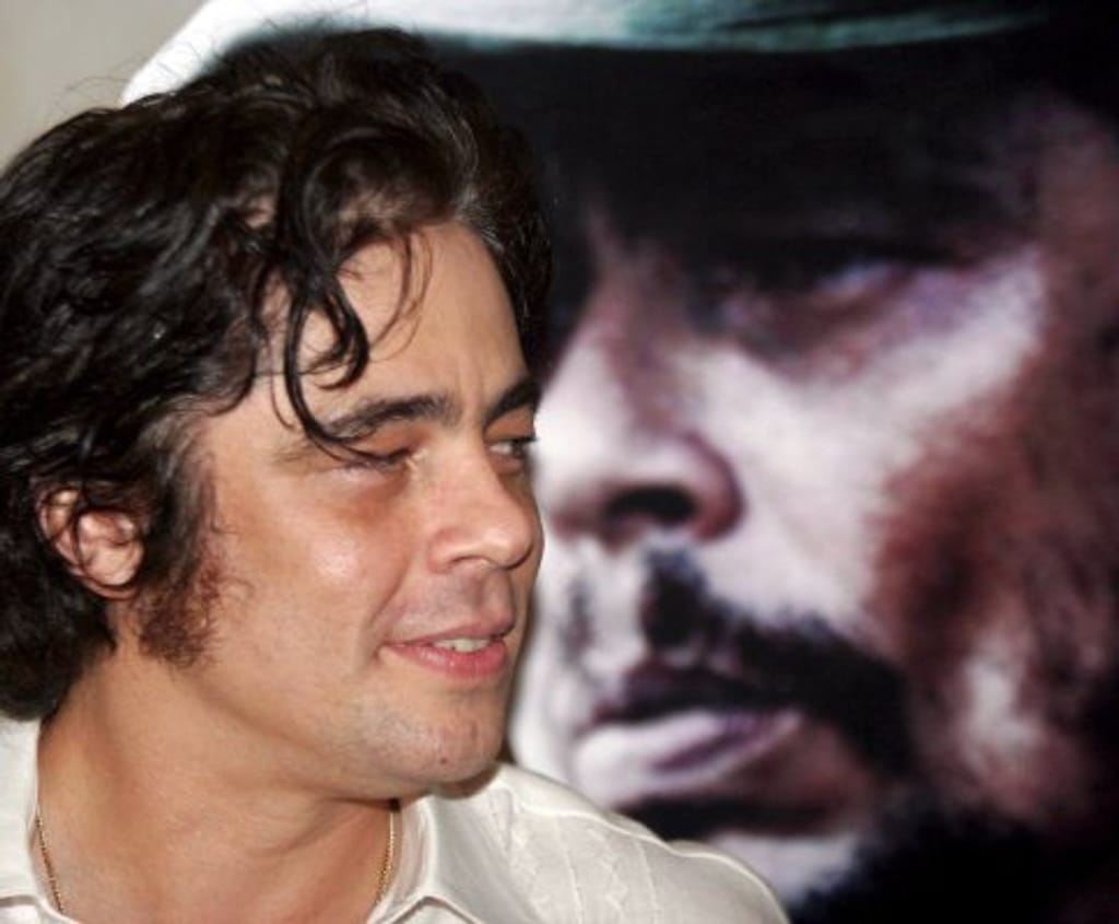 Benício del Toro, vencedor do prémio de Melhor Actor do Festival de Cannes pela sua participação no filme «Che»