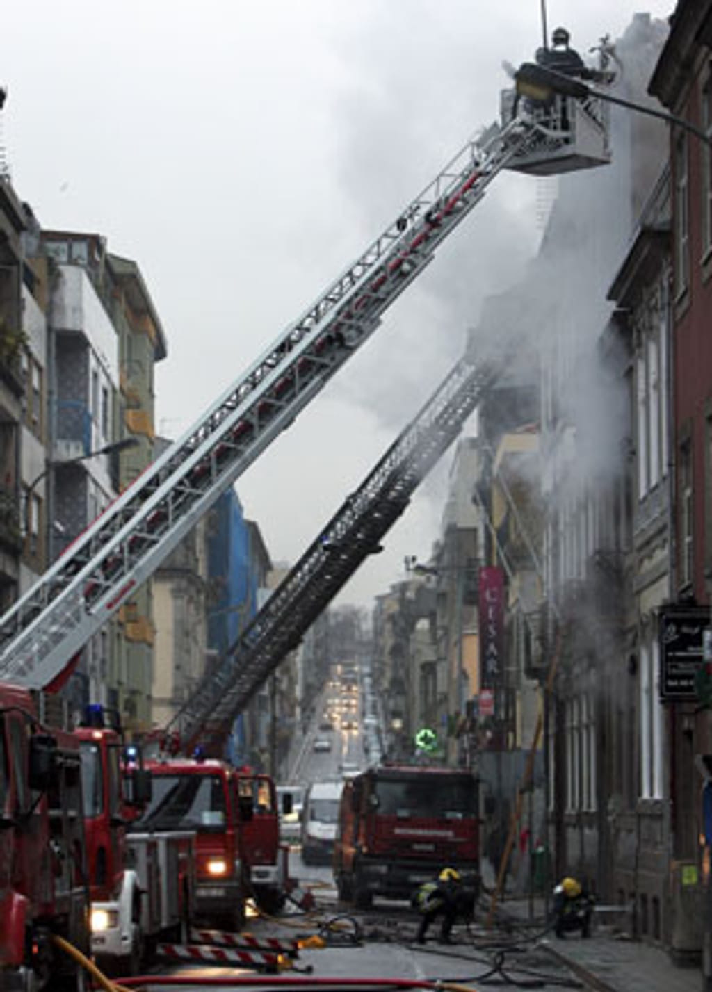 Incêndio no Porto