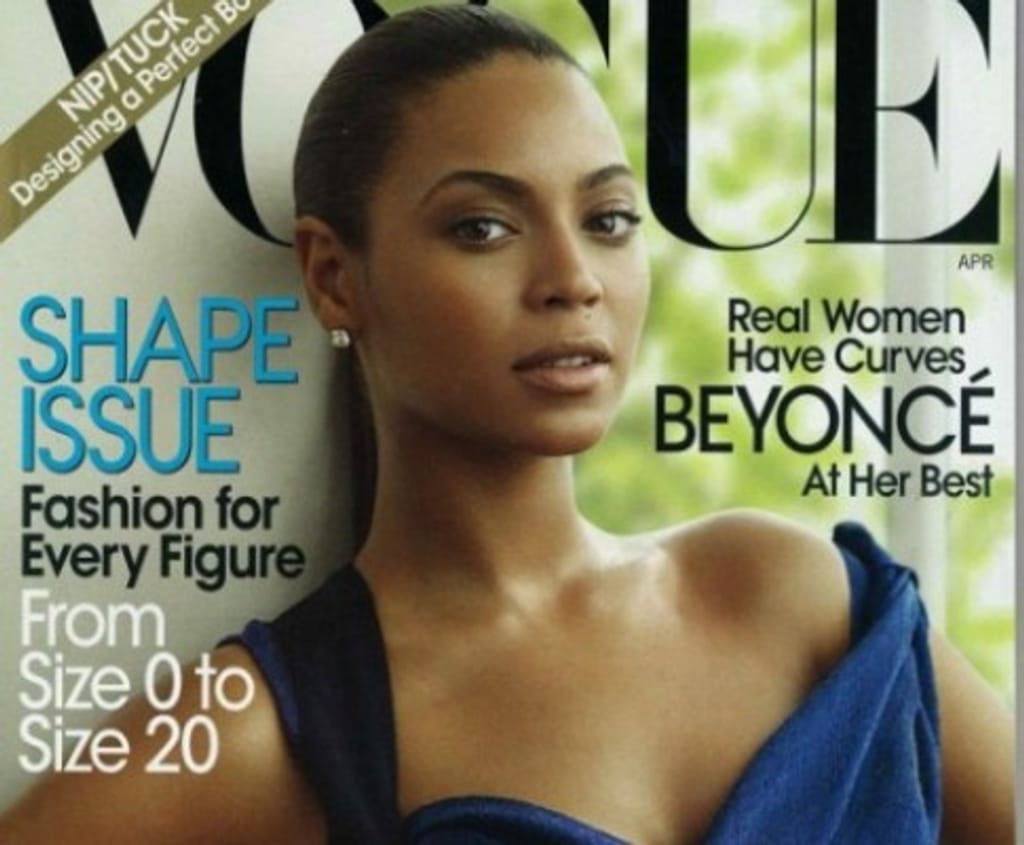 Capa da edição de Abril da «Vogue»