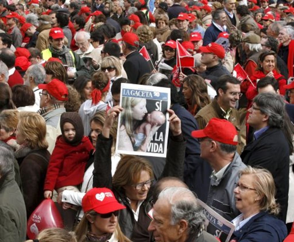 Madrid: milhares contra nova lei do aborto