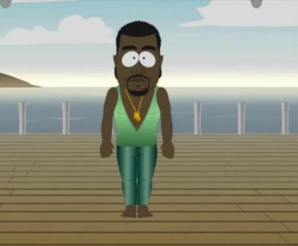 Kanye West satirizado na série «South Park»