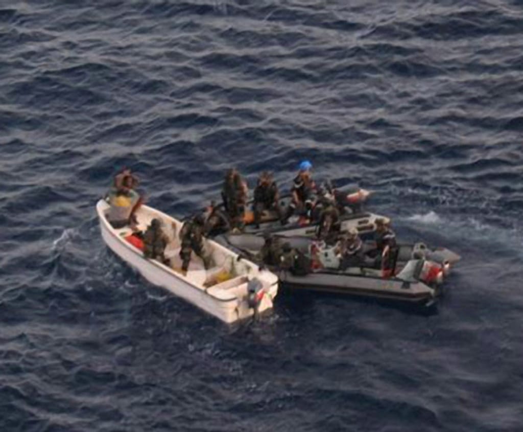 Piratas «apanhados» na Somália