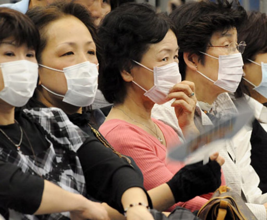 Gripe A no Japão - Foto EPA