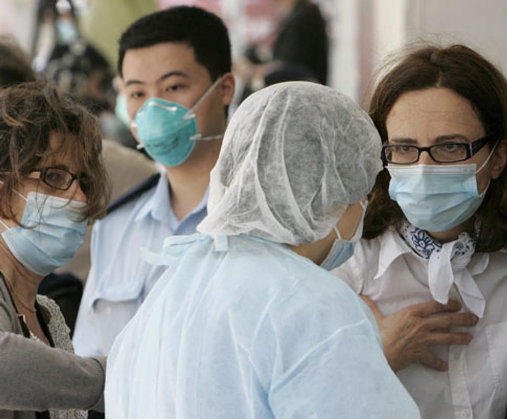 Gripe A na China - Foto EPA