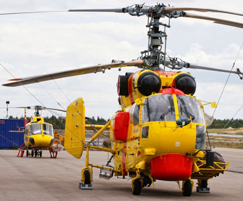 Helicópteros KAMOV - Foto Lusa