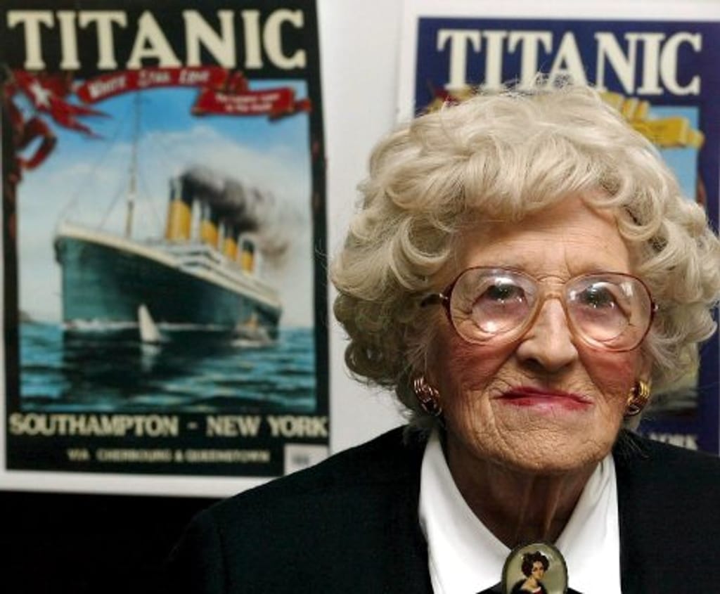 Morreu a última sobrevivente do Titanic