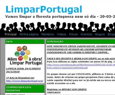 Projecto pretende «Limpar Portugal» num só dia - TVI