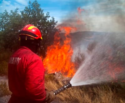 Mais fogos em Vila Verde, Guimarães e Braga - TVI