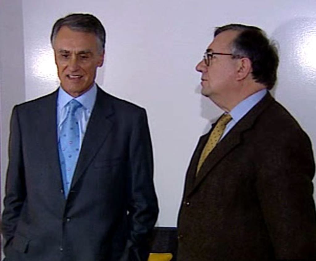 Cavaco Silva e Fernando Lima