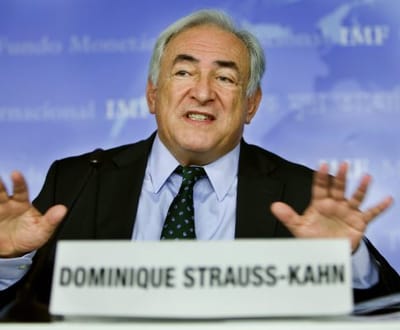 Strauss-Kahn: «Foco do FMI está apenas na Grécia» - TVI