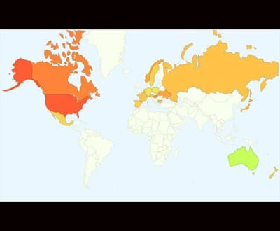 Saiba qual a evolução da gripe no mundo em tempo real - TVI