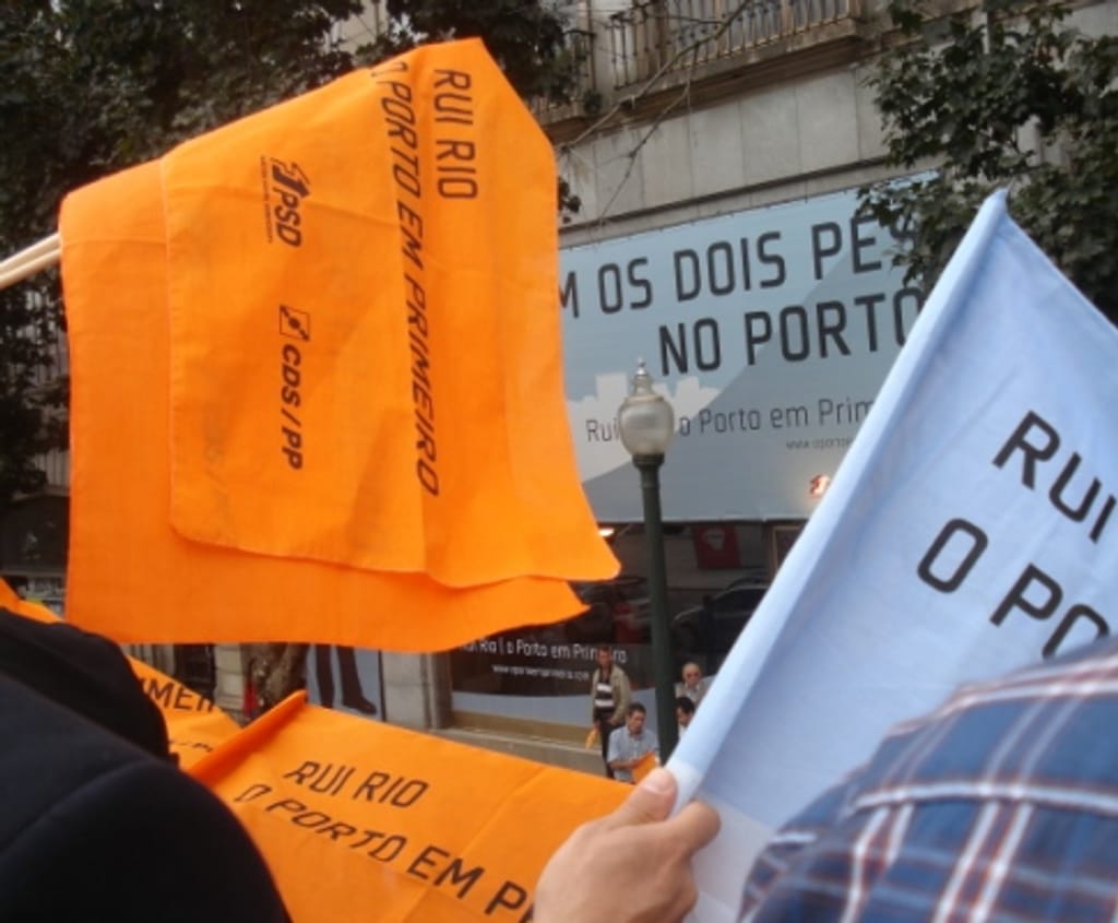 Campanha de Rui Rio no Porto