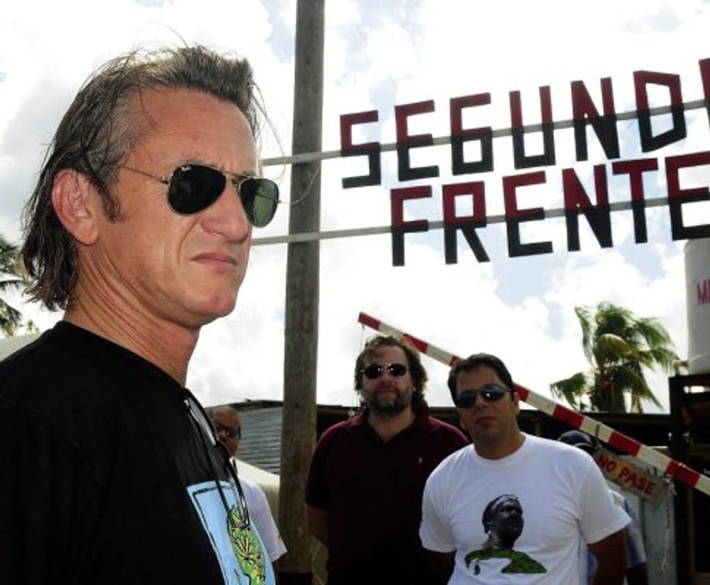 Sean Penn em Havana (foto: Lusa/EPA)