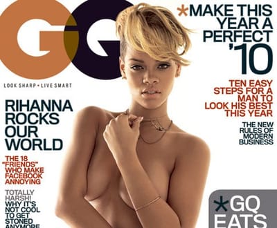 Rihanna em topless na capa da «GQ» - TVI
